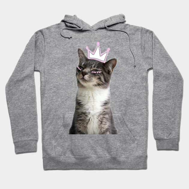 Princess Kitty Hoodie by katielavigna